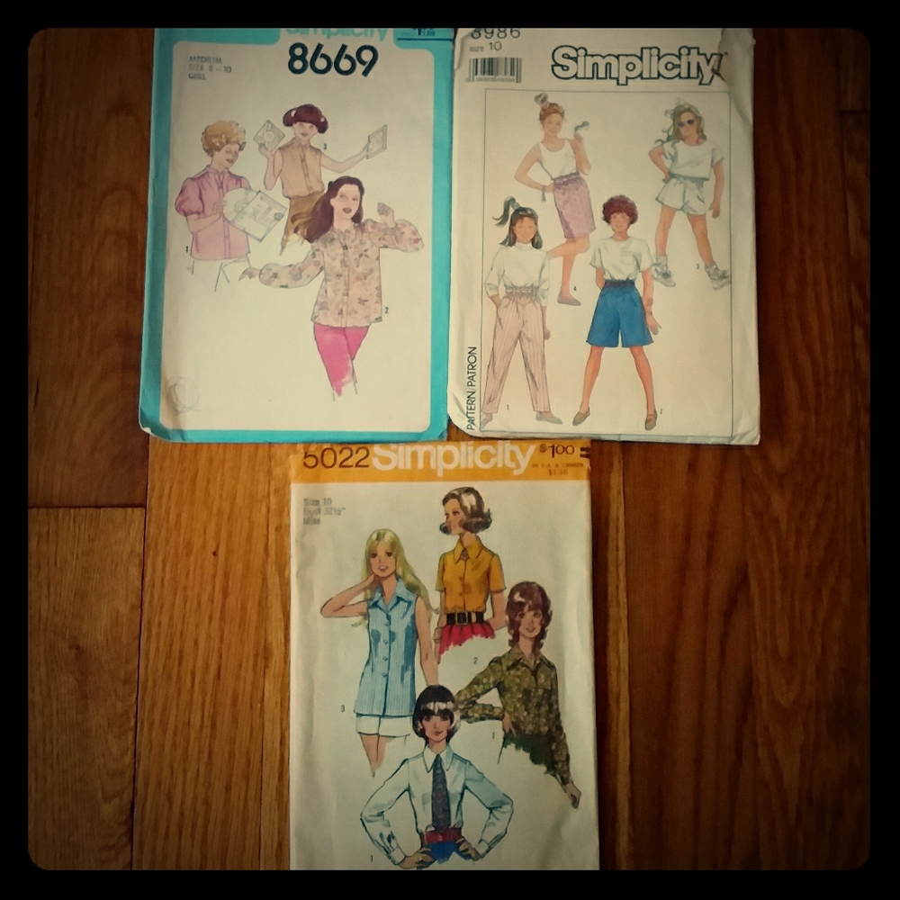 Vintage simplicity patterns